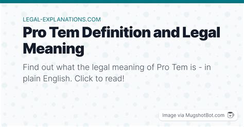 Use of Pro Tempore or Pro Tem .